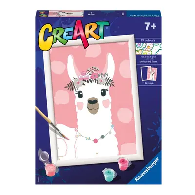 RAVENSBURGER - CreArt Lama, žádné drama