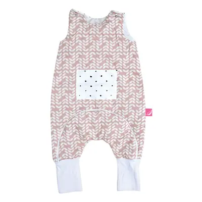 MOTHERHOOD - Vak spací s nohavicemi a kapsou Pink Classics 1-1,5r 2 tog