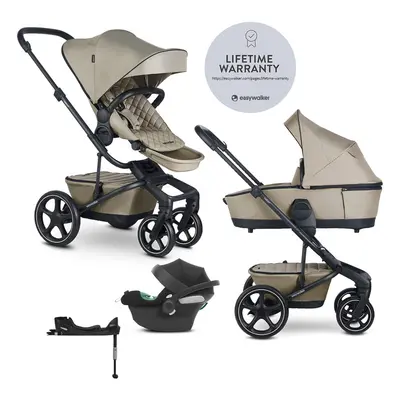 EASYWALKER - Kočárek kombinovaný Harvey⁵ Premium 2v1 Pearl Taupe LITE RWS + CYBEX Aton B2 i-Size