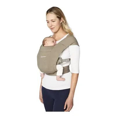 ERGOBABY - Nosítko Embrace - soft knit - Soft olive