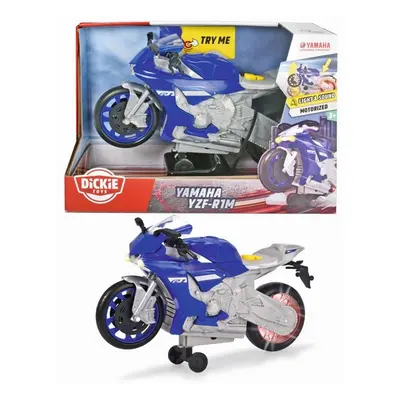 DICKIE - Motocykl Yamaha R1 Wheelie Raiders 26 Cm