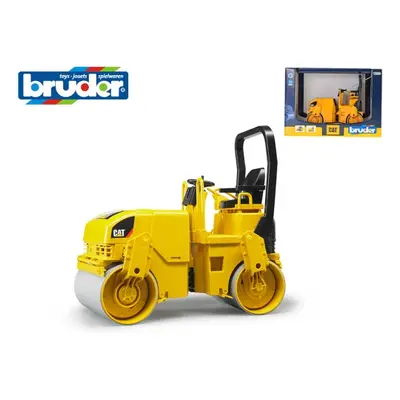 MIKRO TRADING - Bruder vibrační válec CATERPILLAR na volný chod 17,5cm v krabičce