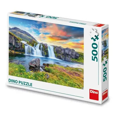 DINO - Islandský Vodopád 500 Puzzle Fsc