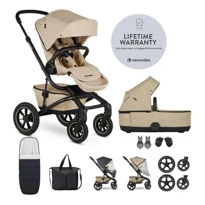 EASYWALKER - Kočárek kombinovaný Jimmey Sand Taupe XXL AIR + RWS