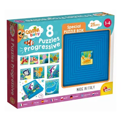 LISCIANIGIOCH - Carotina Baby 8 Puzzle - Moře