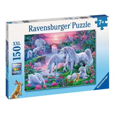 RAVENSBURGER - Jednorožci při západu slunce; 150 dílků