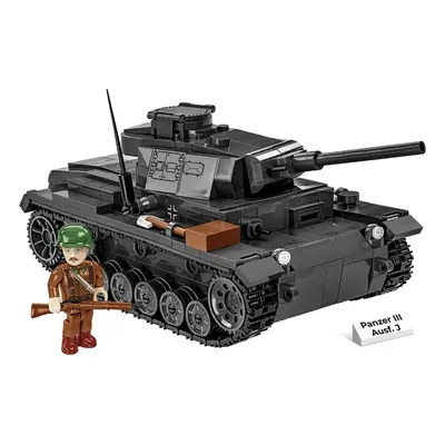 COBI - 2289 II WW Panzer III Ausf J, 1:35, 590 k, 1 f