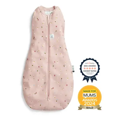 ERGOPOUCH - Zavinovačka a vak na spaní 2v1 Cocoon Daisies 0-3 m, 3-6 kg, 1 tog