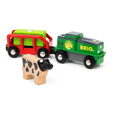 BRIO - Farmářský vlak na baterie