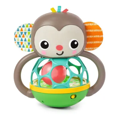 OBALL - Hračka multisenzorická Grab & Giggle Monkey 6m+