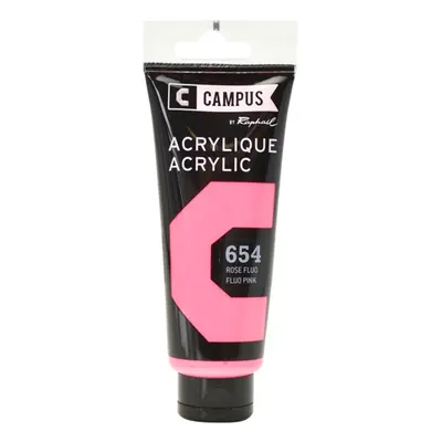 CAMPUS - SE akryl farba 100 ml Fluo Pink 654