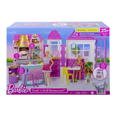 MATTEL - Barbie Restaurace Herní Set