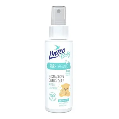 LINTEO - Dětský bezoplachový čistící olej na tělo a zadaček Linteo Baby 100 ml