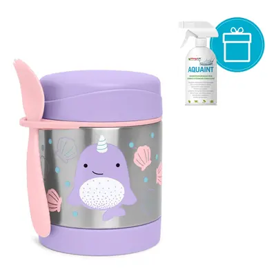 SKIP HOP - Zoo Termoska na jídlo se lžičko/vidličkou Narval 325 ml, 12 m+ + AQUAINT 500 ml