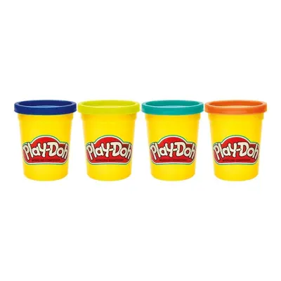 HASBRO - Play-doh plastelína 4 kelímky wild E4867