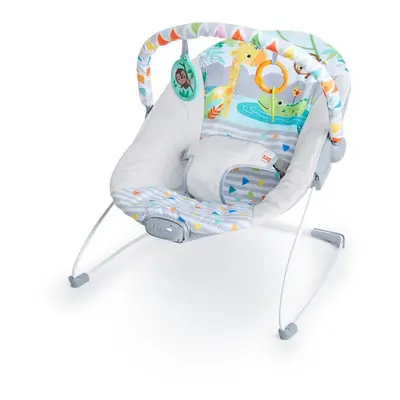 BRIGHT STARTS - Lehátko vibrující Safari Fun™ 0m+ do 9 kg