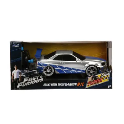 JADA - Rychle a zběsile RC auto Nissan Skyline 1:24