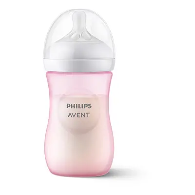 PHILIPS AVENT - Láhev Natural Response 260 ml, 1m+, růžová