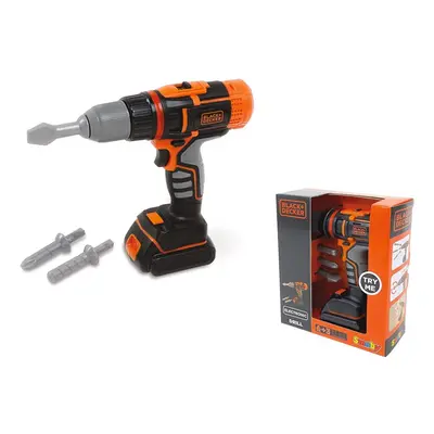 SMOBY - Black & Decker Elektronická Aku Vrtačka/Šroubovák