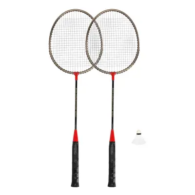 SPOKEY - BADMNSET1 Sada na badminton - 2 x raketa, košíček, obal