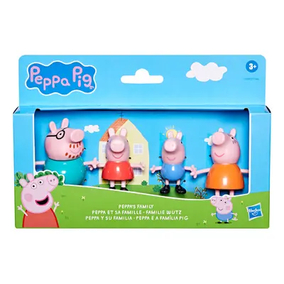 HASBRO - Prasátko Peppa Pig rodinka, sada 4 figurek, ass.