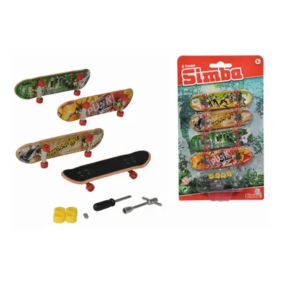 SIMBA - Prstový skateboard set 4 ks