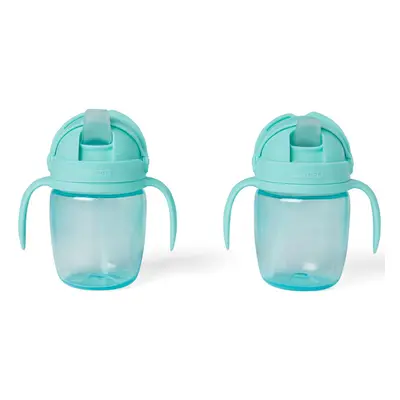 SKIP HOP - SKIP HOP Hrnek rostoucí Sip-to-Straw Teal 6 m+