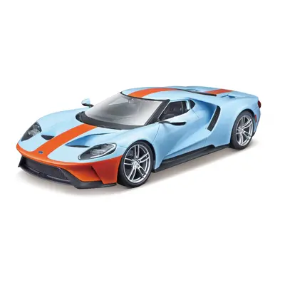 MAISTO - 2017 Ford GT, modro-oranžová, 1:18