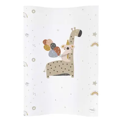 CEBA - Podložka přebalovací 2-hranná měkká COSY (50x70) Giraffe