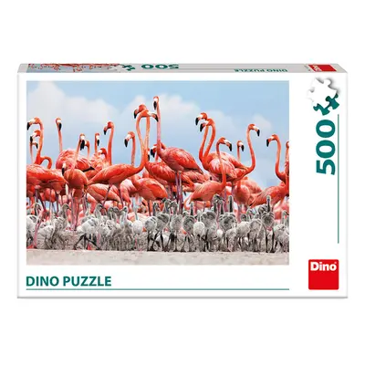 DINO - Plameňáci 500 Puzzle