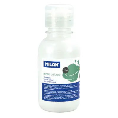 MILAN - Barva temperová 125ml metalická bílá