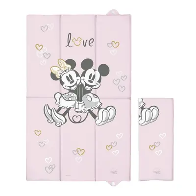 CEBA - Podložka přebalovací cestovní (50x80) Disney Minnie & Mickey Pink