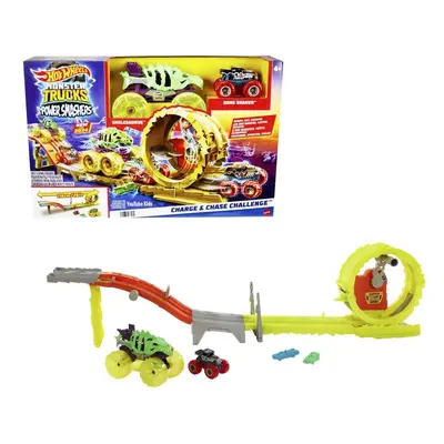 MATTEL - Hot Wheels Monster Trucks Power Smashers Dráha Masivní Destrukce