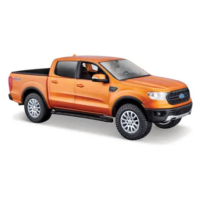 MAISTO - 2019 Ford Ranger, metal oranžová, 1:27