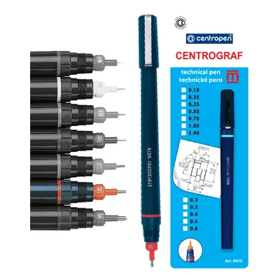 CENTROPEN - CENTROGRAF 9070/1 bl / 1,0