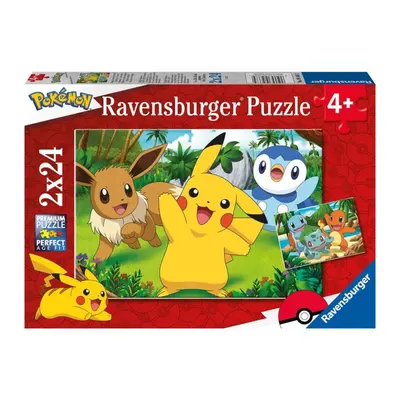 RAVENSBURGER - Pokémon 2x24 dílků