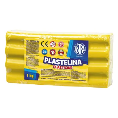 ASTRA - Plastelína 1kg Žlutá, 303111002