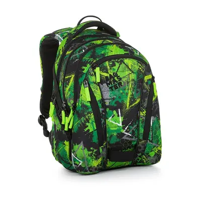 BAGMASTER - Školní batoh BAG 23 A green /black