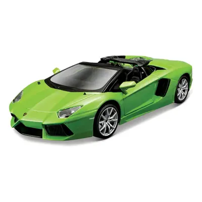 MAISTO - Aventador Roadster, metal zelená, assembly line, 1:24