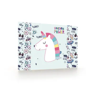 KARTON PP - Podložka na stůl 60x40cm Unicorn iconic