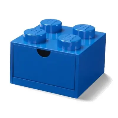 LEGO STORAGE - stolní box 4 se zásuvkou - modrá