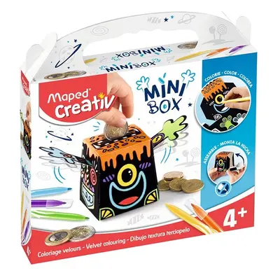 MAPED - Sada CREATIV Mini Box Sametové malování - Pokladnička