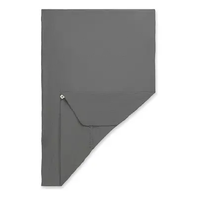 HAUCK - Měkké napínací prostěradlo 120x60, mušelín, dark grey ¨