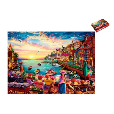 MIKRO TRADING - Puzzle Benátky 70x50cm 1000dílků v krabičce