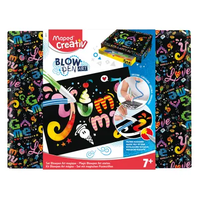 MAPED - Foukací kreativní sada MAPED Blowpen Art - Magic