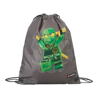 LEGO BAGS - LEGO Ninjago Green - pytlík na přezůvky