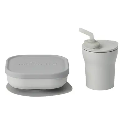 MINIWARE - Set Sip & Snack Grey/Grey