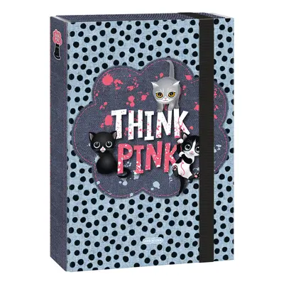 ARS UNA - Školní box A4 THINK PINK 23