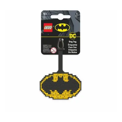 LEGO STATIONERY - Batman Jmenovka na zavazadlo - Batman logo