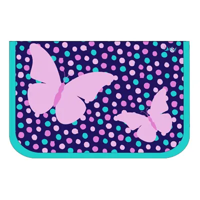 REYBAG - Penál na zip Pink Butterfly